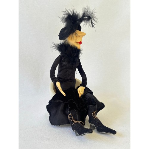 Articulated art doll lady - art, doll,
