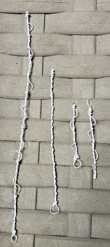 Set of 4 white - of, bendy